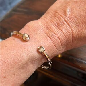 Henri bendel Elegant rose Gold Cuff Bracelet